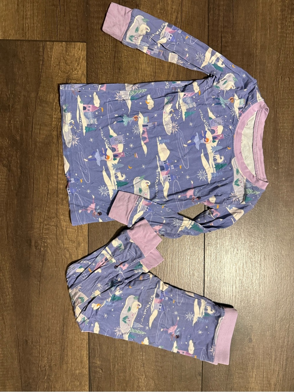 Little Sleepies Ice princess 12-18 month 2 piece